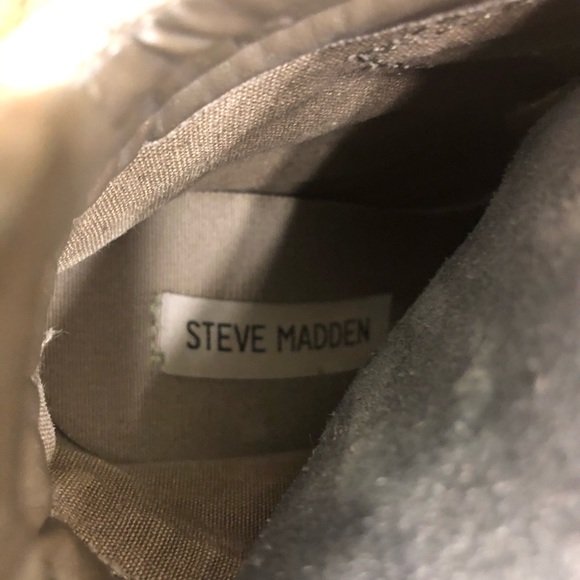 Steve Madden Hilight Wedge Sneaker Gray - Picture 3 of 3